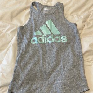 Adidas girls tank top size 10/12